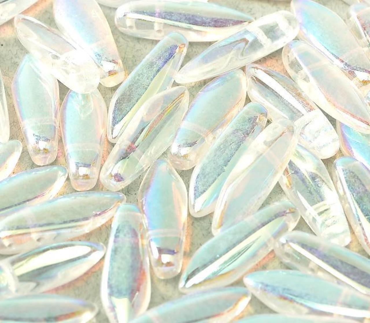 Margele Dargges cu doua gauri 28703/00030 Crystal Full AB