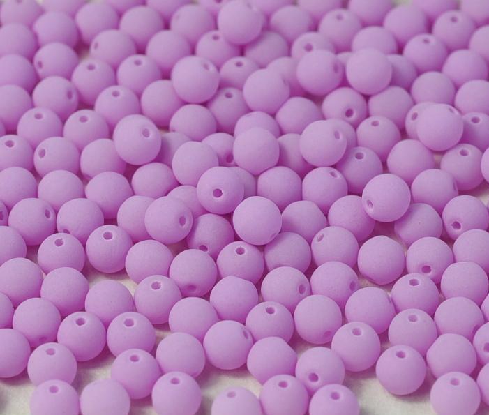 Margele Rotunde 3mm 92925/02010 Alabaster Soft Magenta — Imaginea 1
