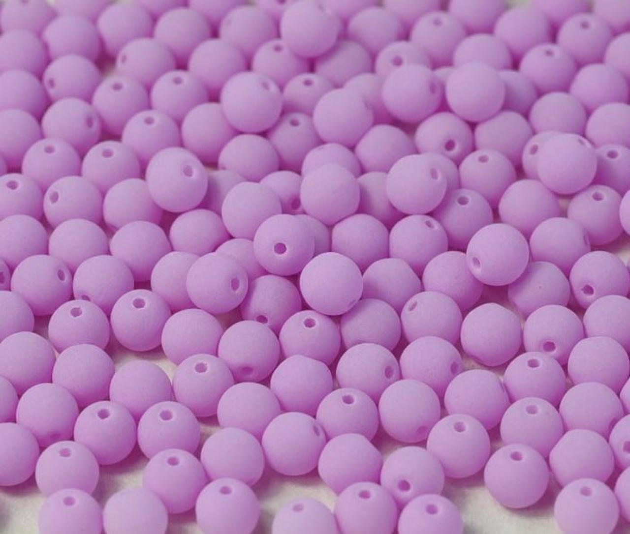 Margele Rotunde 3mm 92925/02010 Alabaster Soft Magenta