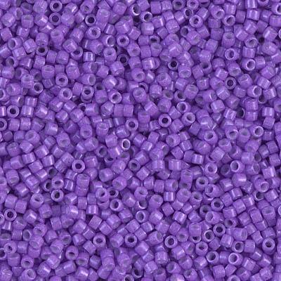 Delica 11/0 DB1379 Dyed Opaque Violet — Imaginea 1