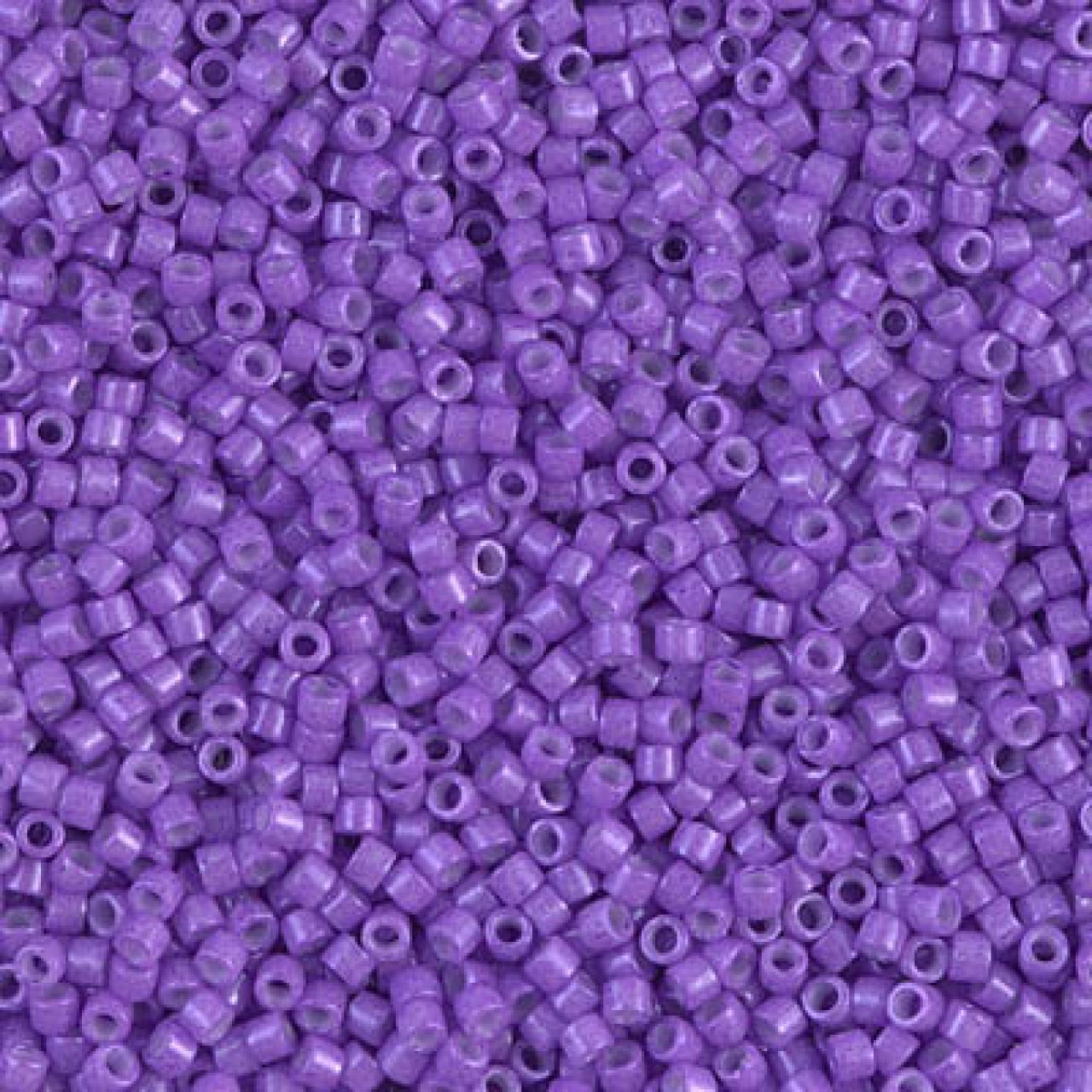 Delica 11/0 DB1379 Dyed Opaque Violet