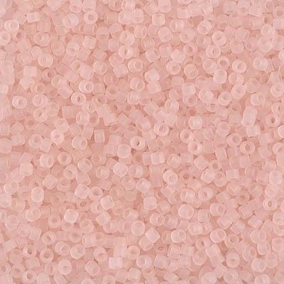 Delica 11/0 DB1263 Matted Transp. Pinki Mist — Imaginea 1