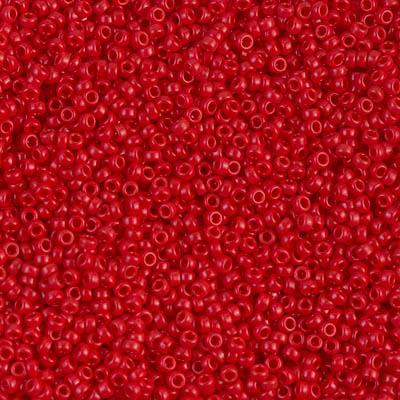 Margele de nisip Miyuki 11/0 0408 Opaque Red — Imaginea 1