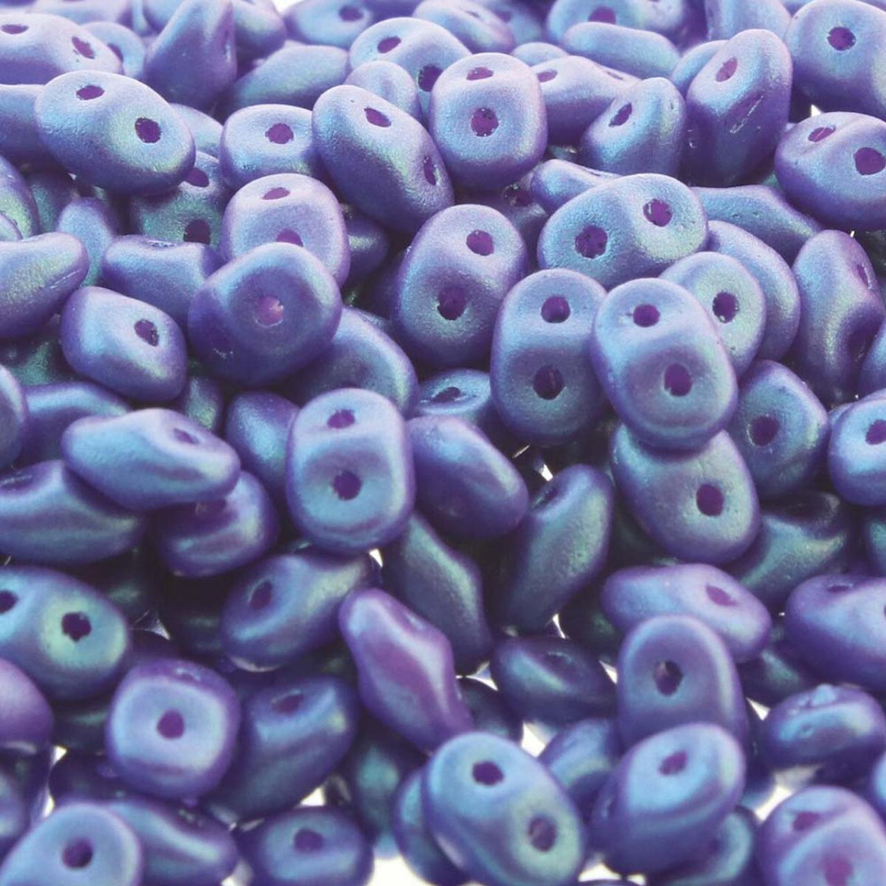 Superduo 24510 Tropical Blue Grape