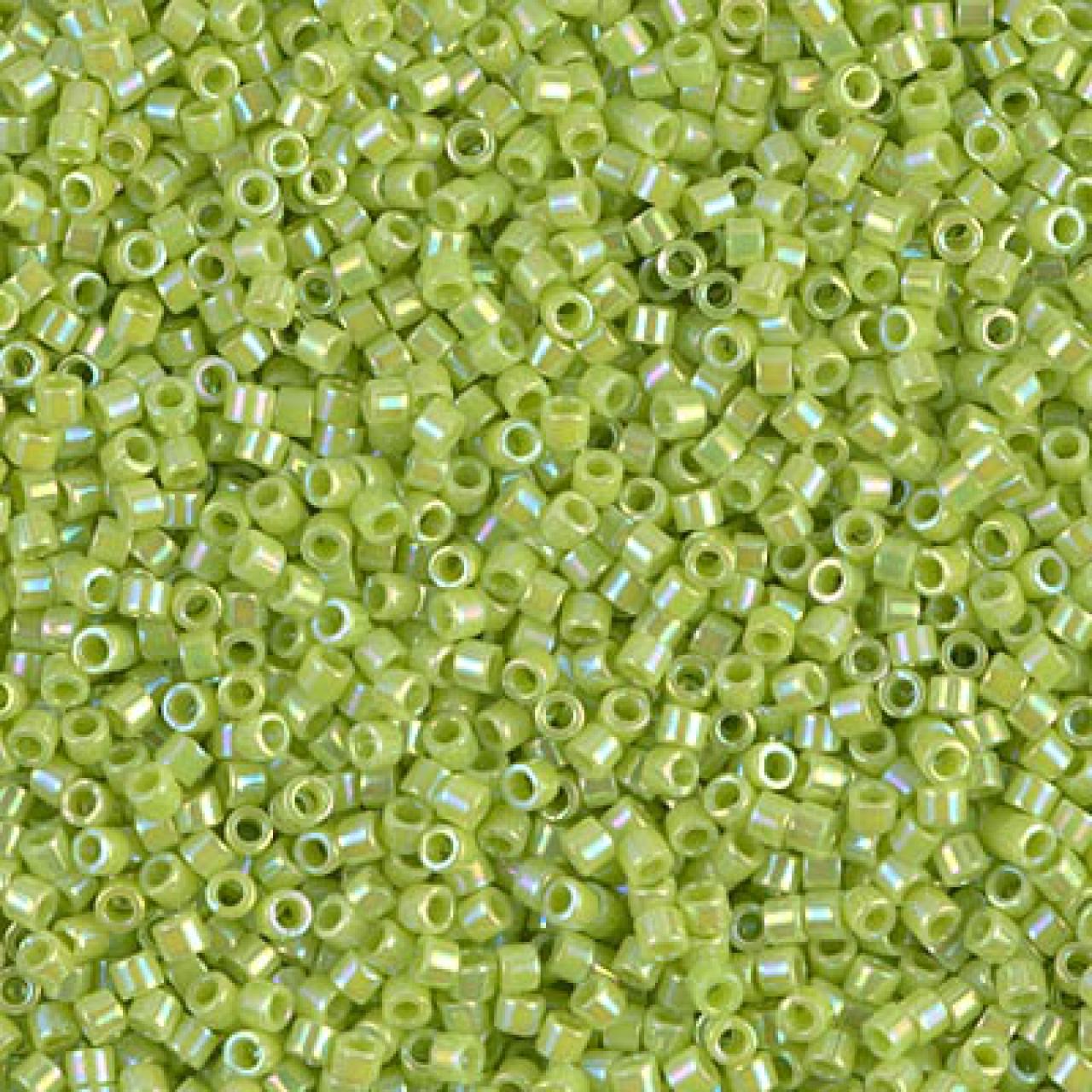 Delica 11/0 DB0169 Opaque Chartreuse AB