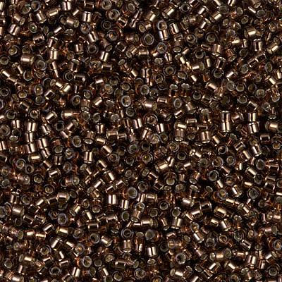 Delica 11/0 DB0150 Silver Lined Brown — Imaginea 1