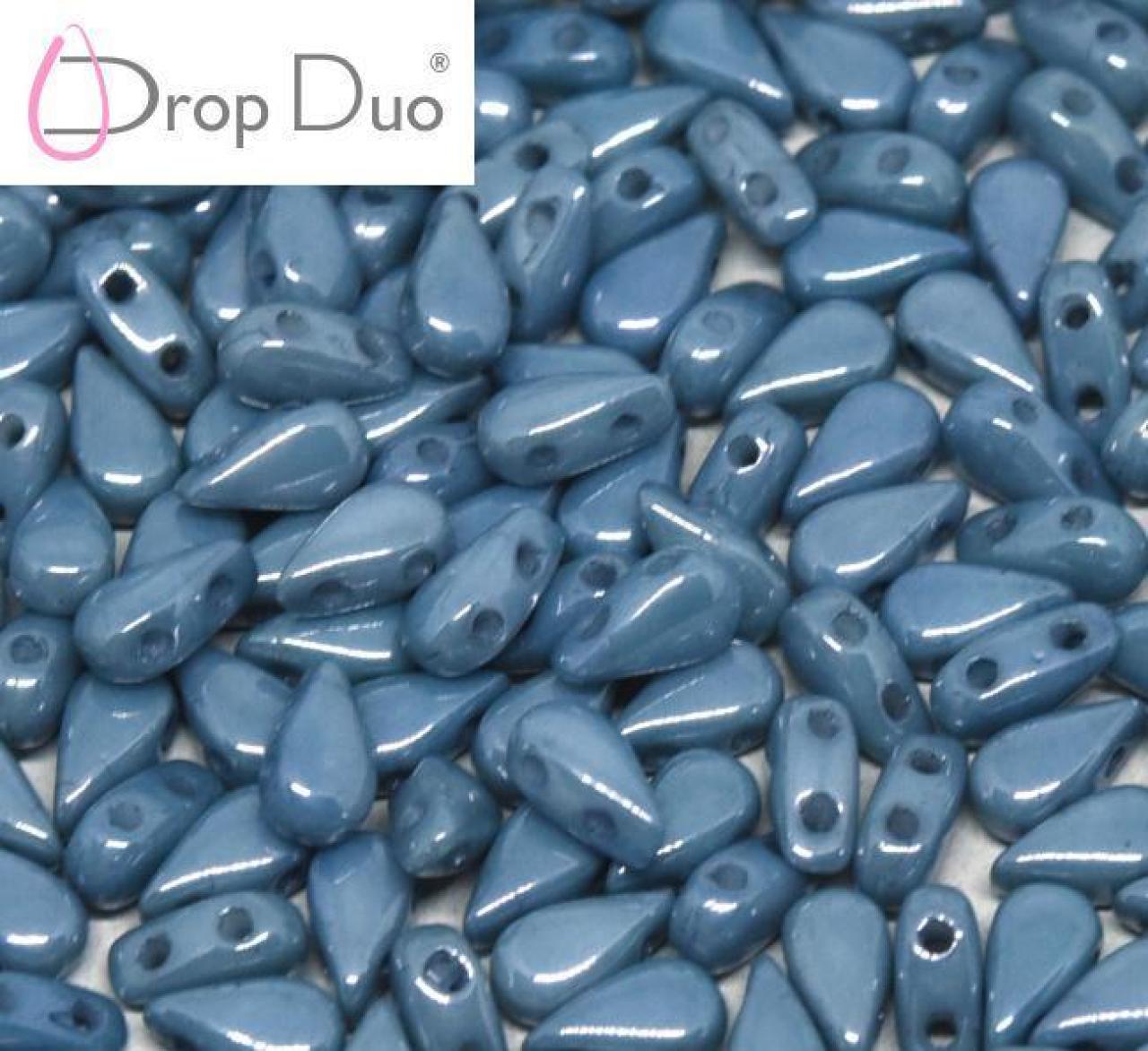 Dropduo 03000/14464 Chalk White Baby Blue Luster