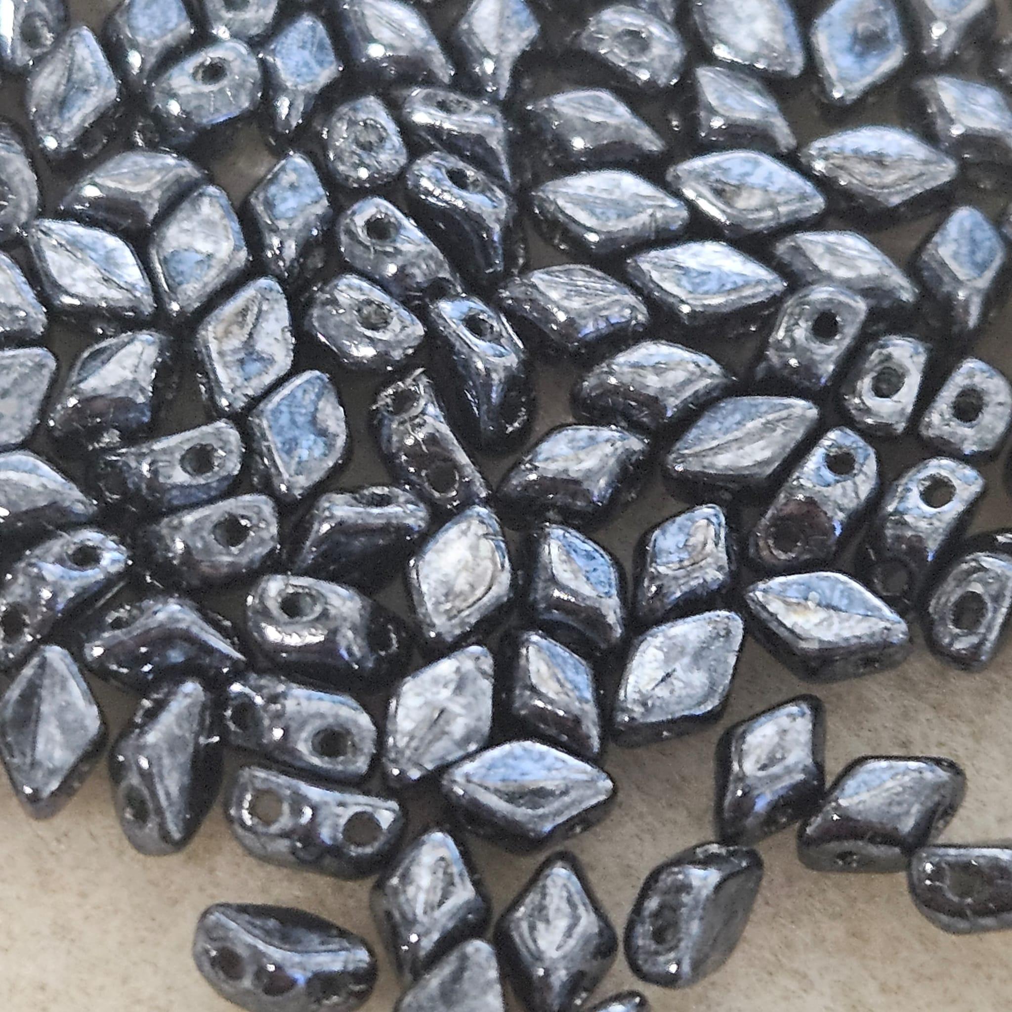 Mini Gemduo L23980 Hematite — Imaginea 1