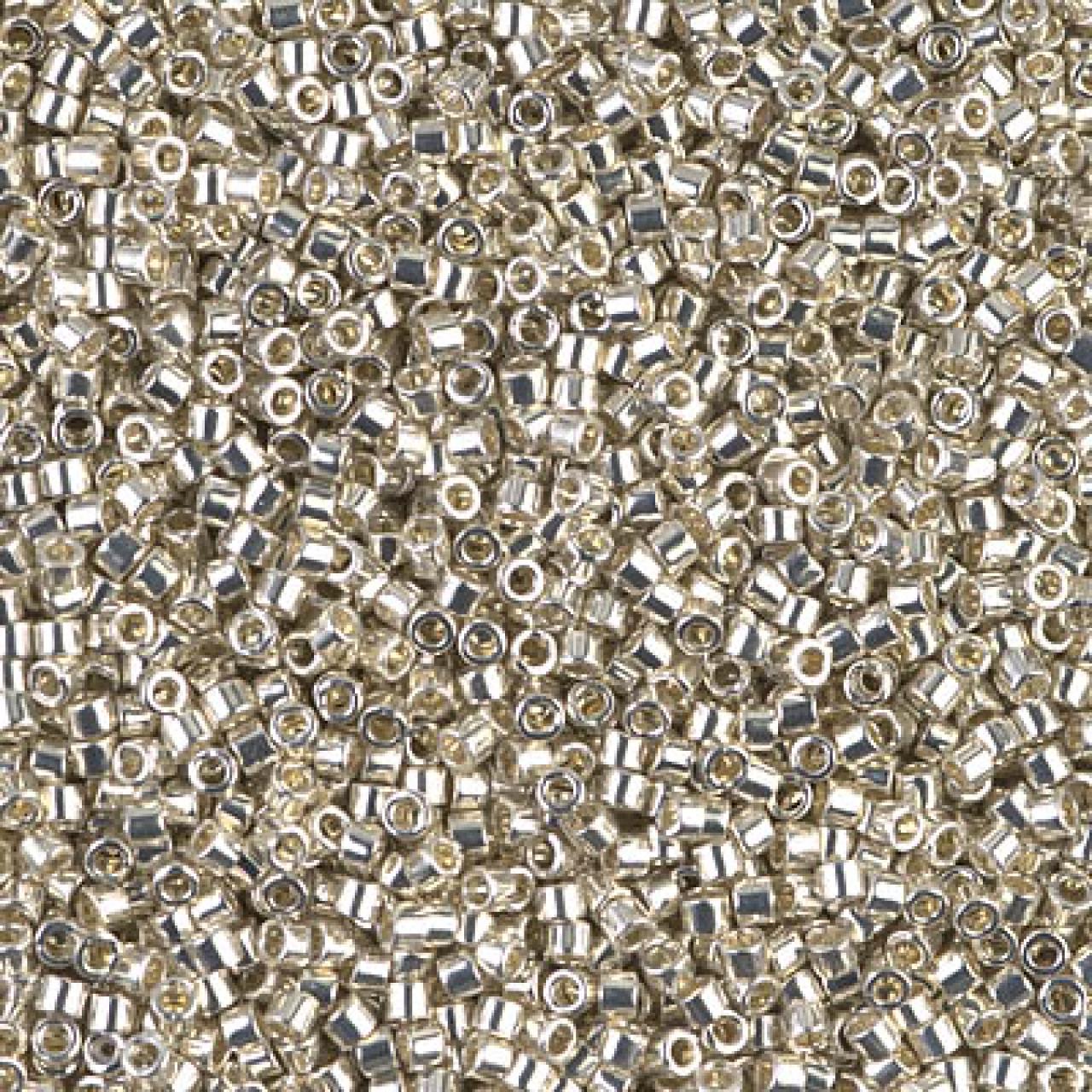 Delica 11/0 DB0035 Galvanized Silver
