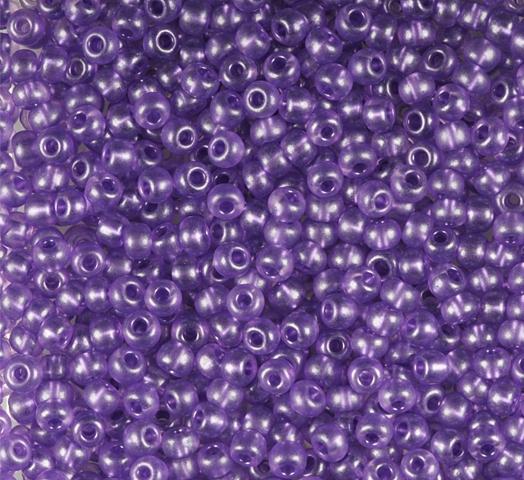 50 gr Preciosa 10/0 19001/08328 Satin Mauve — Imaginea 1