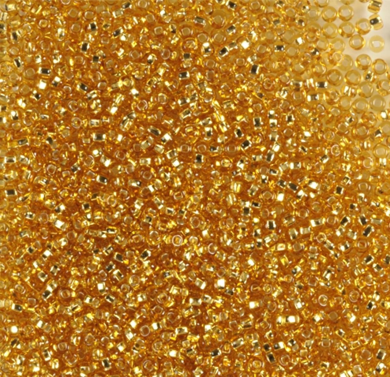 50 gr Preciosa 11/0 19001/17050 Silverlined Topaz