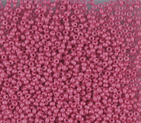 50 gr *Preciosa 10/0 19001/16198 Mauve dyed Chalkwhite — Imaginea 1