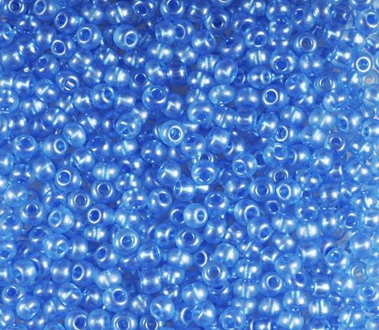 50 gr Preciosa 10/0 19001/08336 Satin blue — Imaginea 1