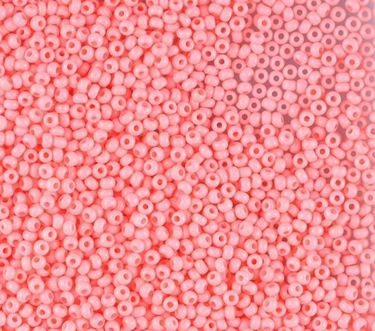 50 gr *Preciosa 10/0 19001/03191 Rose Dyed Chalkwhite — Imaginea 1