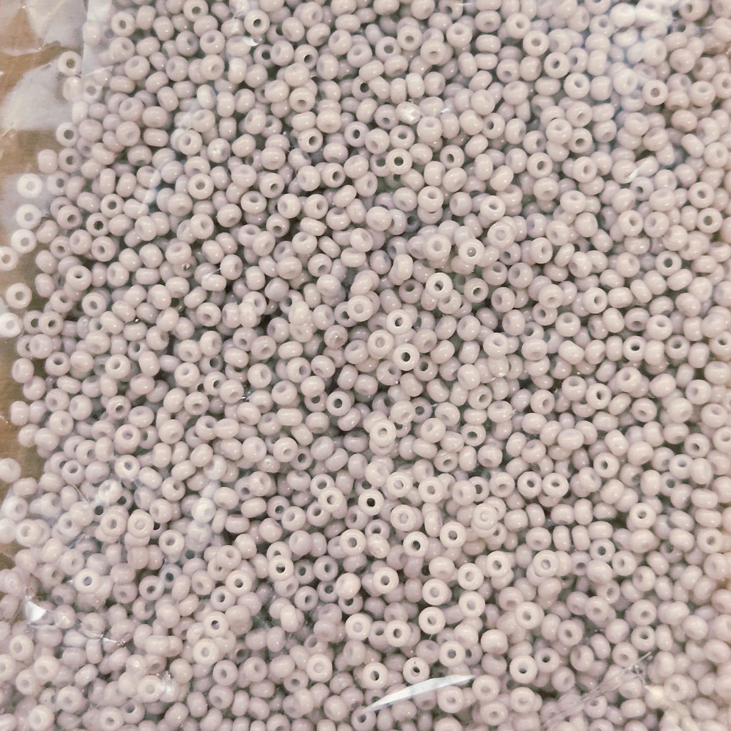 50 gr *Preciosa 10/0 19001/03194 Lt Mauve Dyed Chalkwhite — Imaginea 1