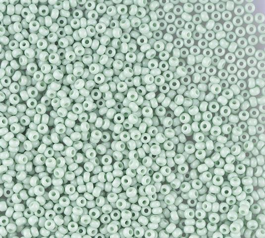 50 gr *Preciosa 10/0 19001/03163 Blue-Green Dyed Solgel — Imaginea 1