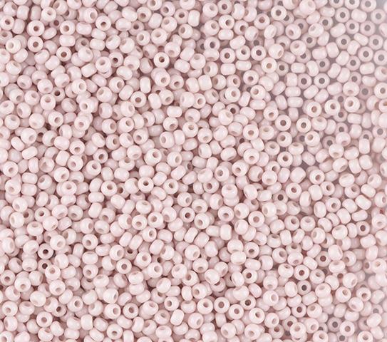 50 gr *Preciosa 10/0 19001/03113 Pink dyed Chalkwhite — Imaginea 1