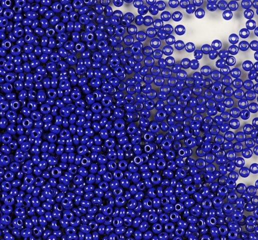 50 gr Preciosa 10/0 19001/33050 Opaque Blue — Imaginea 1