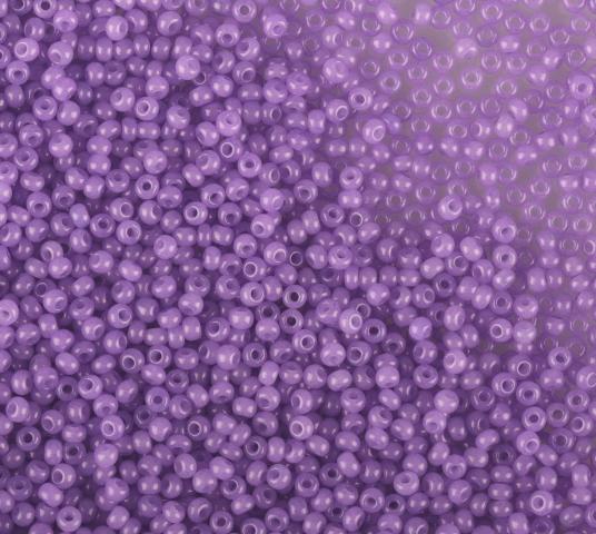 50 gr Preciosa 10/0 19001/02623 Violet Dyed Alabaster — Imaginea 1