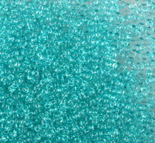 50 gr Preciosa 10/0 19001/01165 Green Dyed Crystal — Imaginea 1