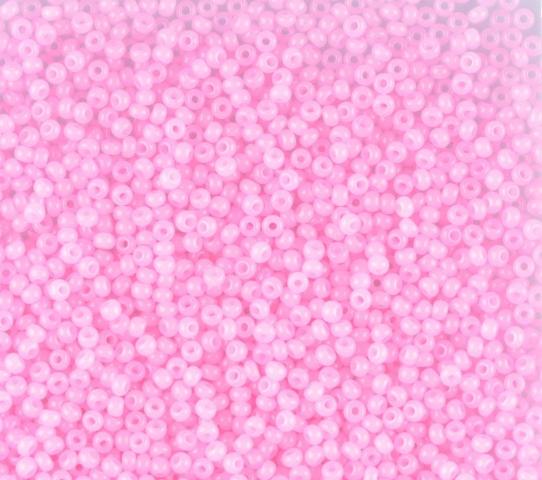 50 gr Preciosa 10/0 19001/02292 Pink Dyed Alabaster — Imaginea 1