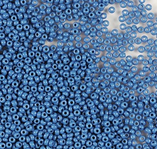 50 gr Preciosa 10/0 19001/33220 Opaque Blue — Imaginea 1