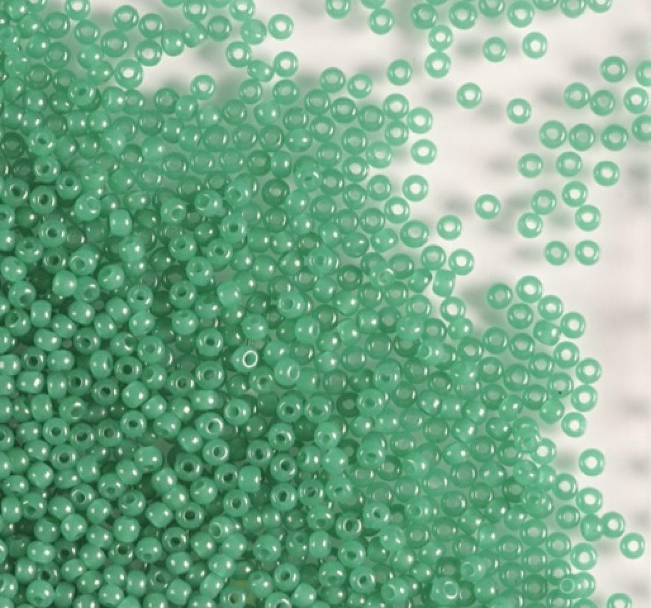 50 gr Preciosa 10/0 19001/52240 Alabaster Green — Imaginea 1