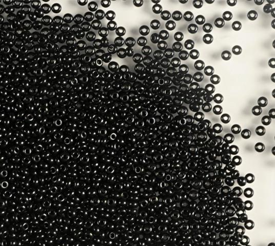 50 gr Preciosa 12/0 19001/23980 Black — Imaginea 1